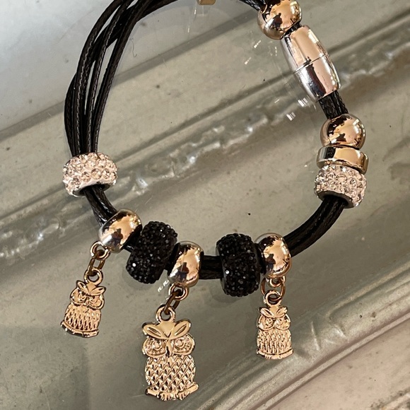 3 Owl Unique Bracelet - Picture 2 of 3